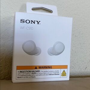 Sony WF-C510 Earbuds in White